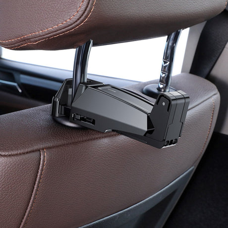 Baseus BACKSATION BIL FOMBER FÖR BIL HEADREST 4.0 "-6.5" - Max Mobil: 45 x 85mm - Svart