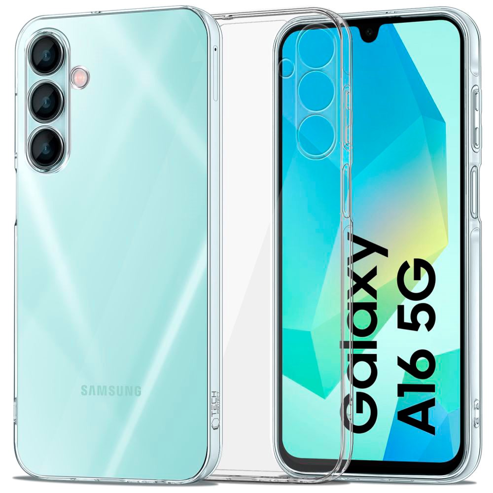 Tech-Protect FlexAir+ skal för Galaxy A16 - Transparent