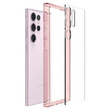 Samsung Galaxy S23 Ultra Spigen Ultra Hybrid Skal - Genomskinlig / Rose Crystal