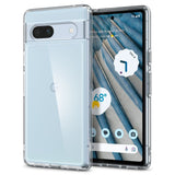 Google Pixel 7A Spigen Ultra Hybrid Skal - Transparent