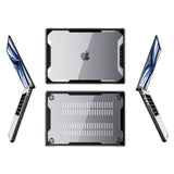 MacBook Air 15 M2/M3 (2023-2024) SUPCASE Unicorn Beetle Skal - Transparent / Svart