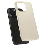 iPhone 15 Pro Spigen Thin Fit Skal - Mute Beige