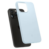 iPhone 15 Pro Spigen Thin Fit Skal - Mute Blue