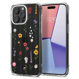 iPhone 15 Pro Cyrill Cecile Plast Skal m. Rem - Flower Garden