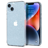 Spigen iPhone 14 Liquid Crystal Glitter Skal - Transparent