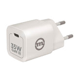 Mobile Origin 35W Super Charger GaN Väggladdare med USB-C - Vit