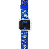 Accutime LED-Klocka för Barn med Justerbar Rem - Paw Patrol