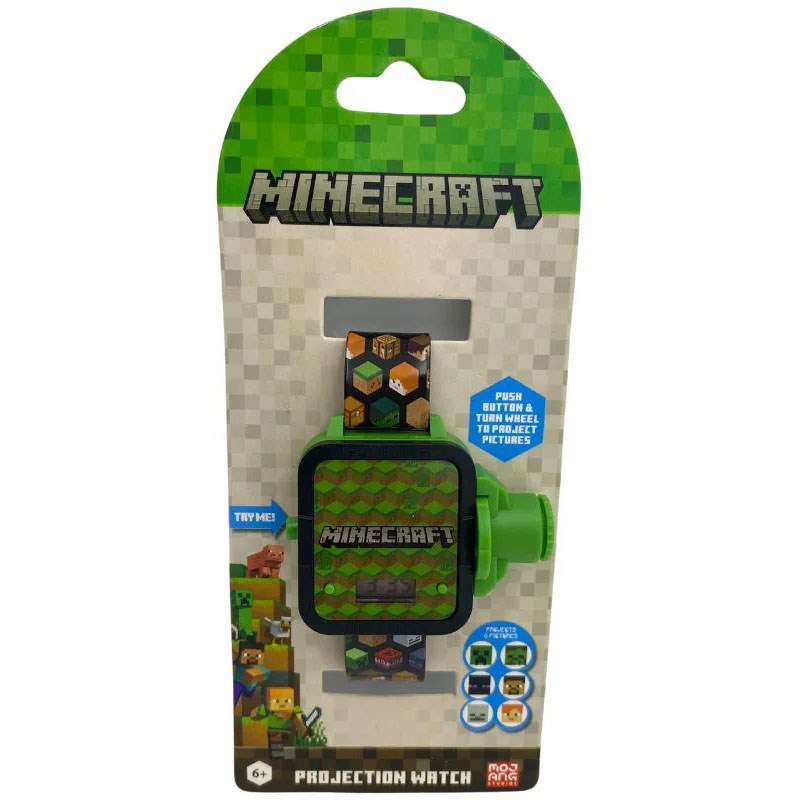 Accutime Smartklocka för Barn med Projektor - Minecraft