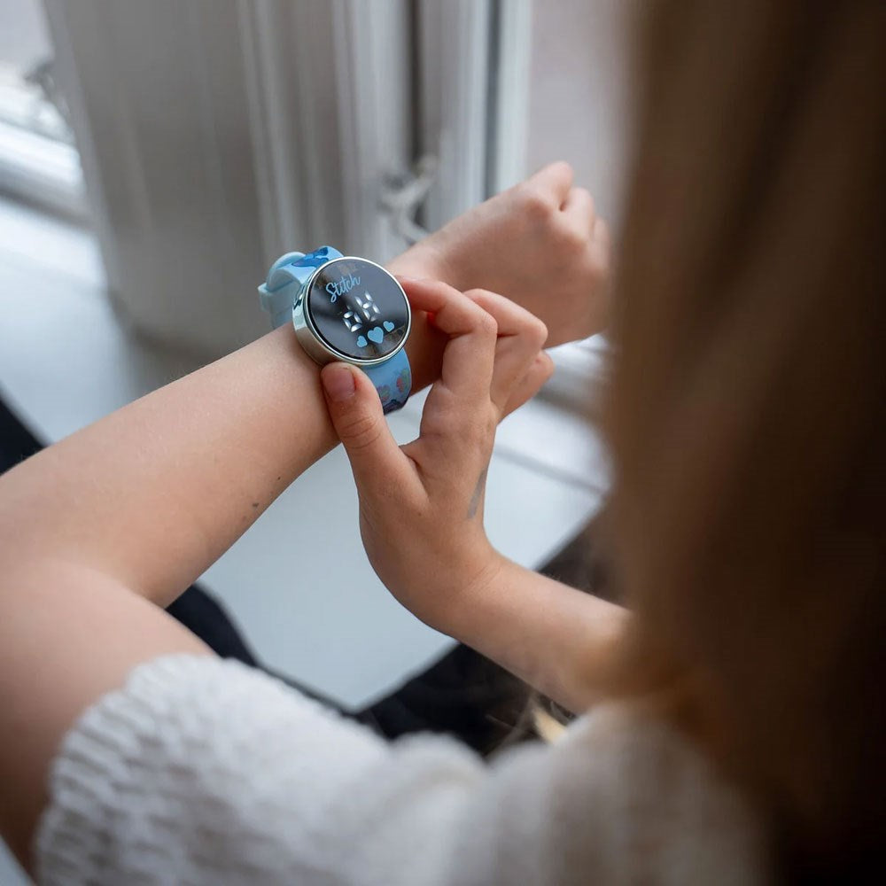 Accutime LED Barnklocka - Lilo och Stitch