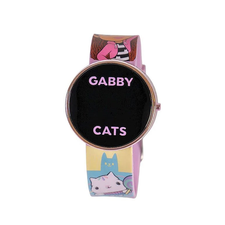 Accutime LED Barnklocka - Gabby's Dollhouse