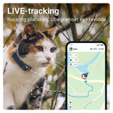 Tractive GPS Cat Mini - GPS & Bluetooth Tracker för Katt - Mörkblå