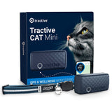 Tractive GPS Cat Mini - GPS & Bluetooth Tracker för Katt - Mörkblå