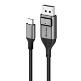 ALOGIC Ultra 4K USB -C till DisplayPort Cable - Space Grey - 1M