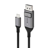 ALOGIC Ultra USB-C till DisplayPort 4K 60Hz Kabel - 2 Meter - Svart