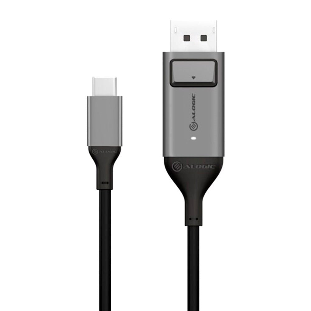 ALOGIC Ultra USB-C till DisplayPort 4K 60Hz Kabel - 2 Meter - Svart