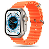 Tech-Protect Apple Watch (42/44/45/49 mm) Iconband Pro Silikonrem - Orange