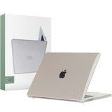 MacBook Air 15 M2/M3 (2023-2024) - Tech-Protect Smartshell Skal - Crystal Clear