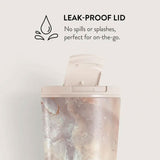 Burga Termomugg m. Lock & Sugrör - 500ml - Serene Sunset