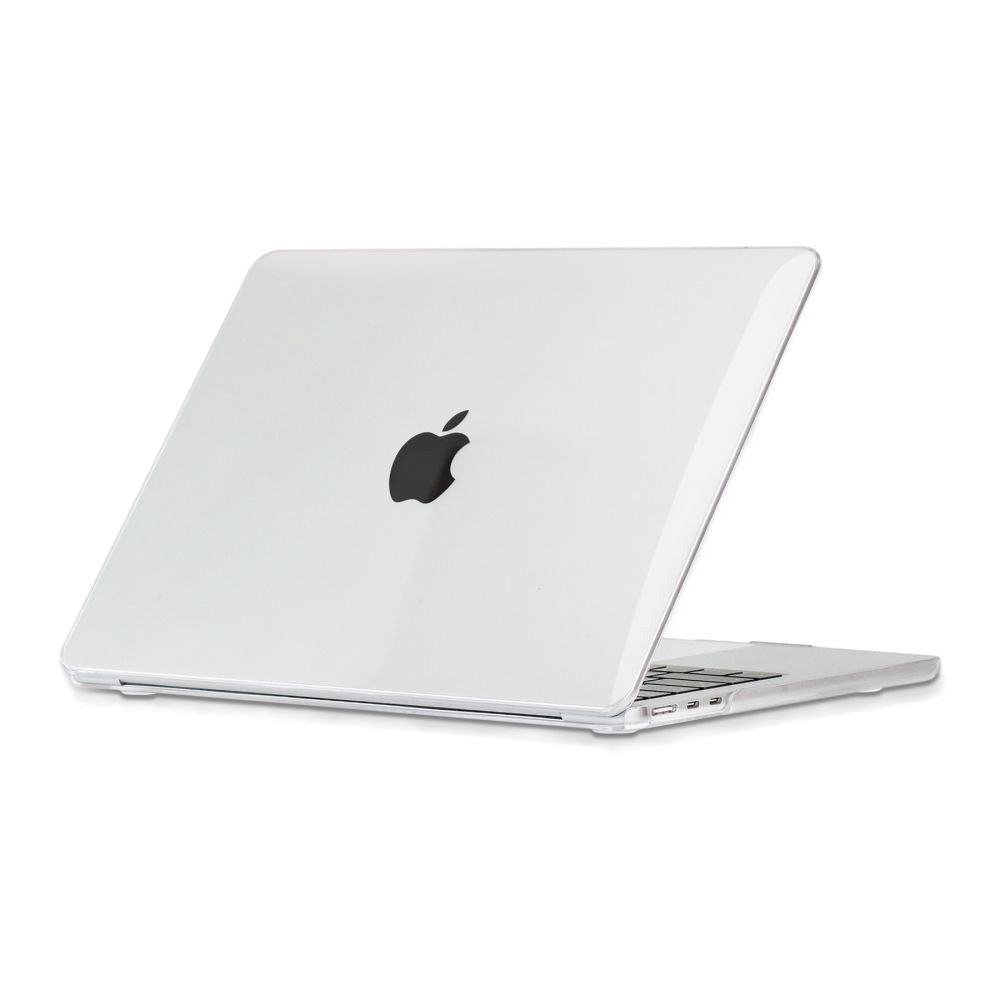 MacBook Air 13 M2/M3 (2022-2024) - Tech-Protect Smartshell Skal - Crystal Clear