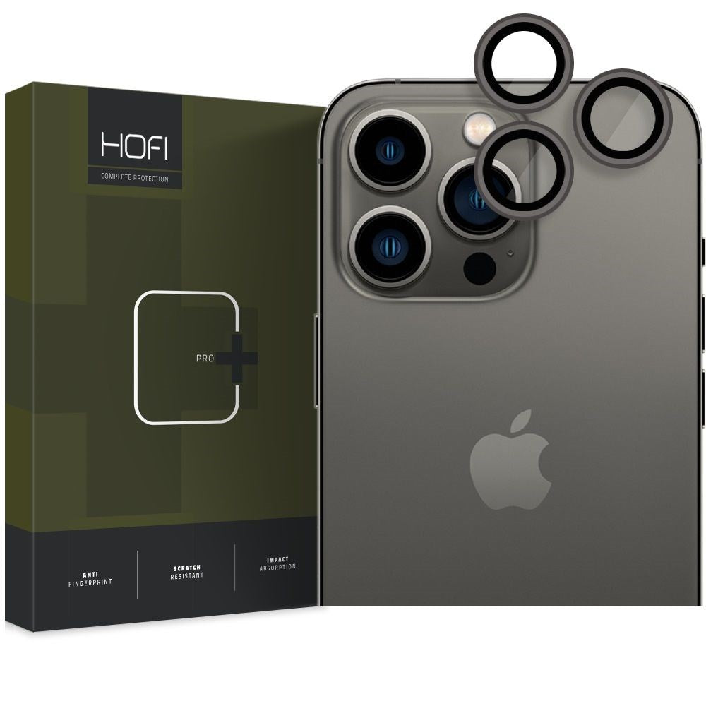 iPhone 14 Pro / 14 Pro Max HOFI Camring Pro+ Kameralinsskydd - Svart