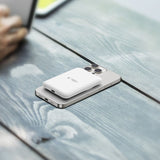 Tech-Protect Trådløs Powerbank 5000 mAh - MagSafe Kompatibel - Vit