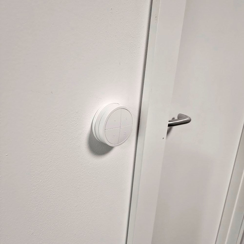 Light Solutions - Philips Hue Tap Dial Switch Runt Fäste - Vit