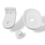 Light Solutions - Google Nest Audio Väggfäste - Vit