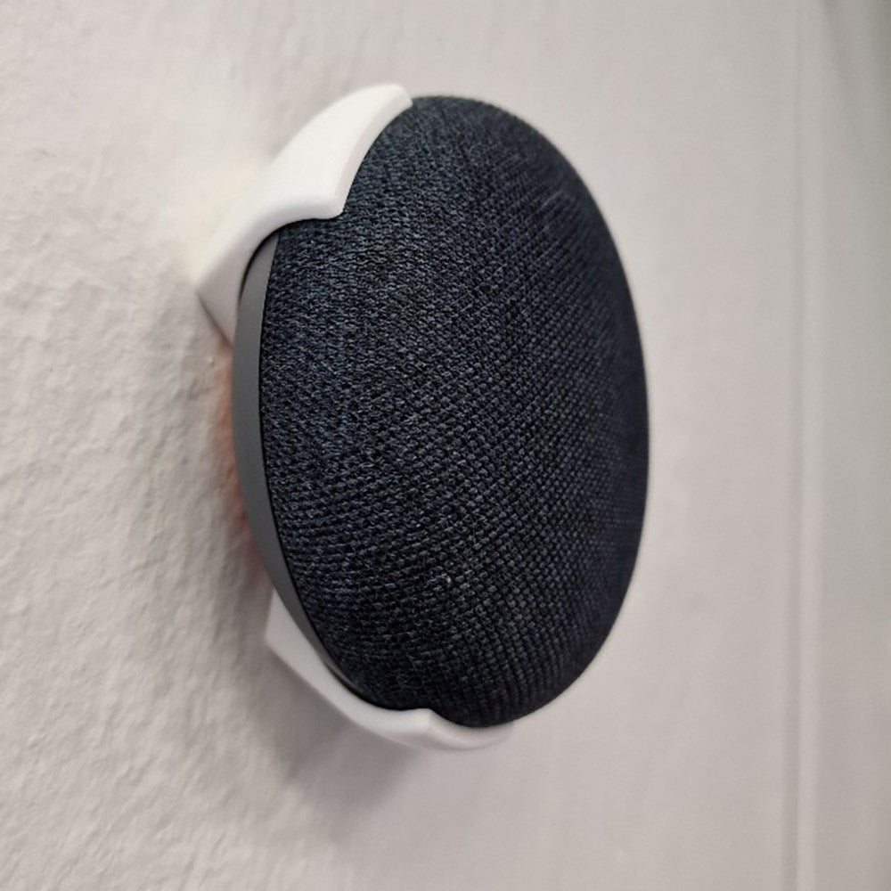 Light Solutions - Google Nest Mini Väggfäste - Vit