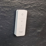 Light Solutions - Osynligt Fäste för Philips Hue Dimmer Switch V2 - Vit