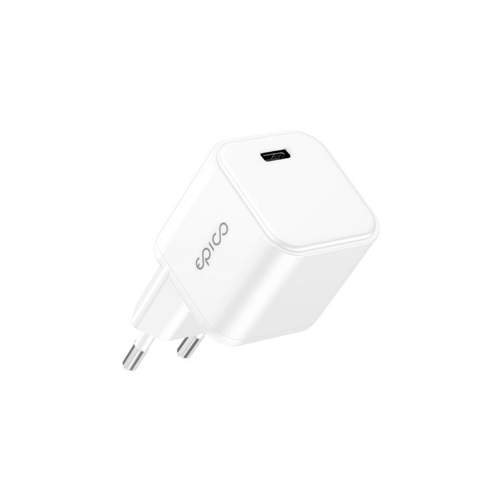 Epico UltraBoost Micro 100W Väggladdare med USB-C - Vit