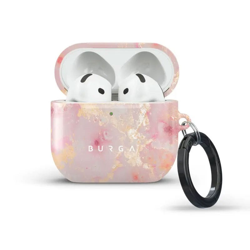 Apple AirPods (4. Gen.) Burga Skal m. Karabinhake - Golden Coral