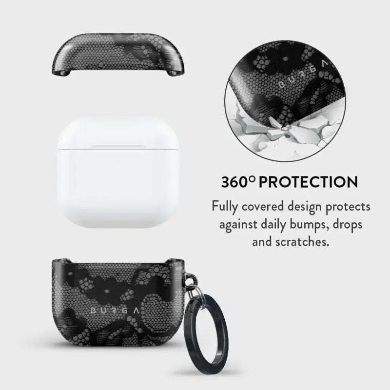 Apple AirPods (4. Gen.) Burga Skal m. Karabinhake - Magnetic
