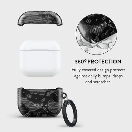 Apple AirPods (4. Gen.) Burga Skal m. Karabinhake - Magnetic