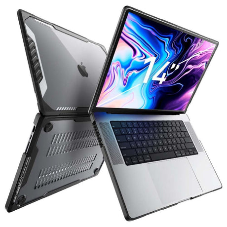 MacBook Pro 16" M1/M2/M3 (2021) SUPCASE Unicorn Beetle Pro Skal - Frost Black