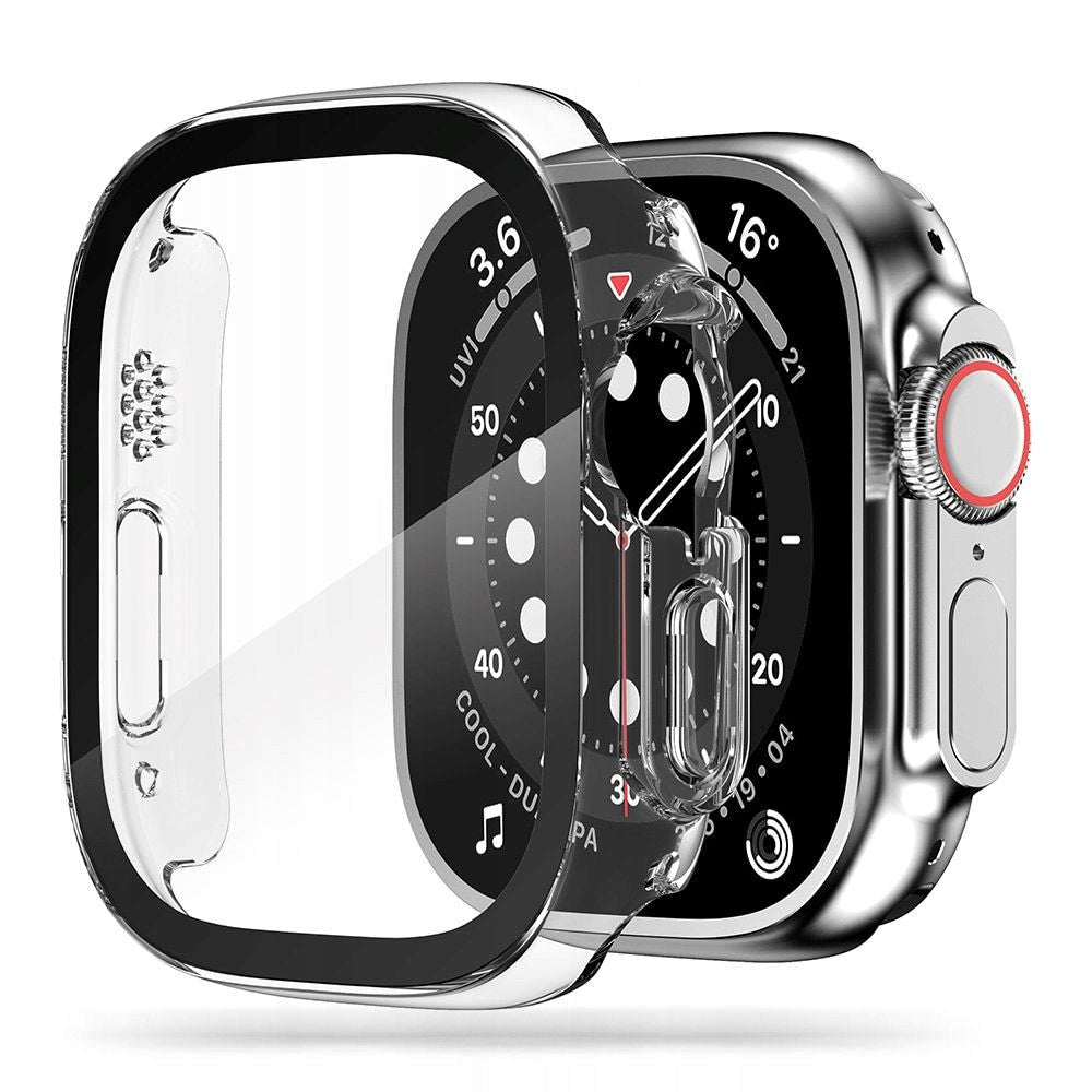 Apple Watch Ultra (49mm) Tech-Protect DEFENSE360 Skal med Skärmskydd - Genomskinlig