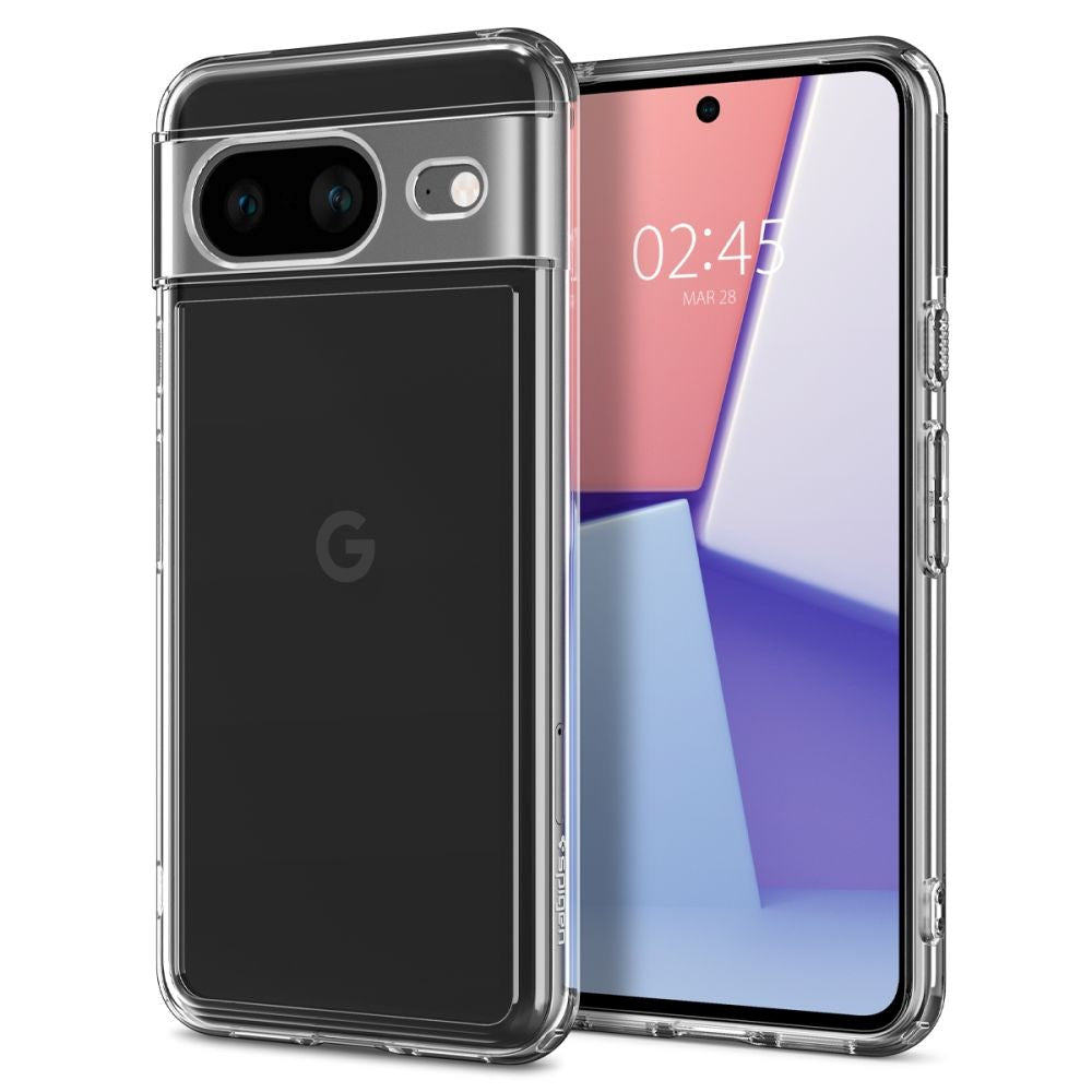 Google Pixel 8 Spigen Ultra Hybrid Skal - Genomskinlig