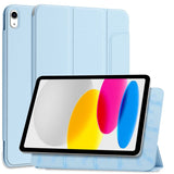 iPad 10.9" (2022) Tech-Protect Smartcase Magnetisk Fodral Tri-fold - Ljusblå