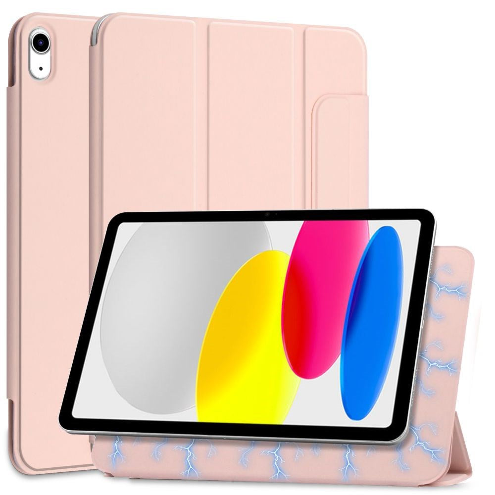 iPad 10.9" (2022) Tech-Protect Smartcase Magnetisk Fodral Tri-fold - Rosa