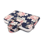 MacBook 15" / Laptop 15.6" Canvaslife Briefcase Väska - Navy Rose