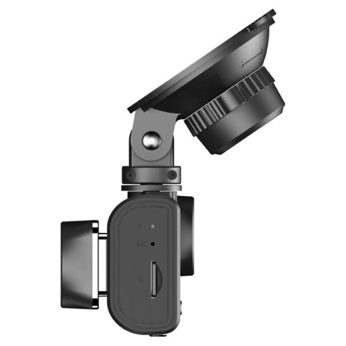 Denver CCW-2745 Wi-Fi Dashcam m. Dubbel Kamera - Svart