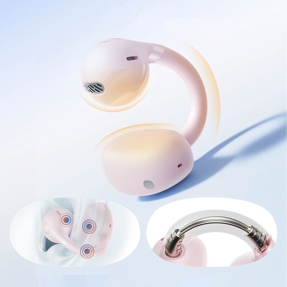 Baseus Bass BC1 Clip True Wireless Hörlurar - Open-Ear - Rosa