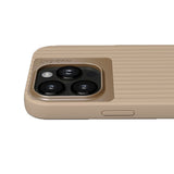 iPhone 14 Pro Nudient Bold Skal - Linen Beige