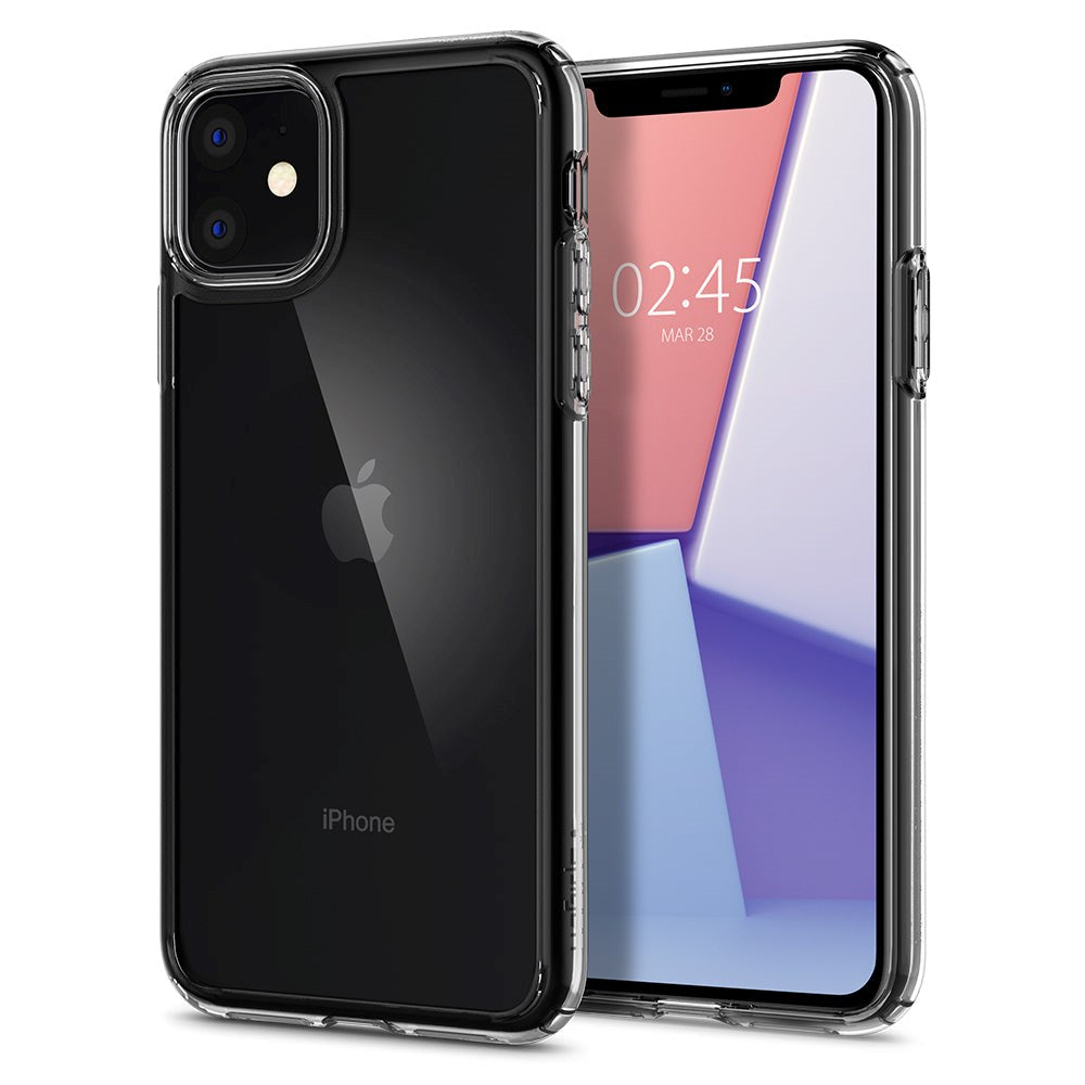 iPhone 11 Spigen Ultra Hybrid Skal - Genomskinlig