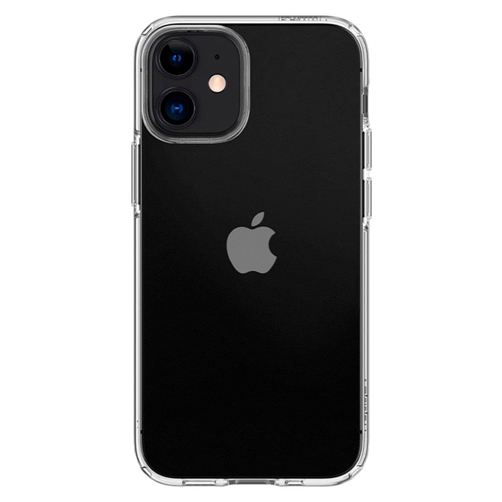 iPhone 12 Mini Spigen Liquid Crystal Skal - Transparent