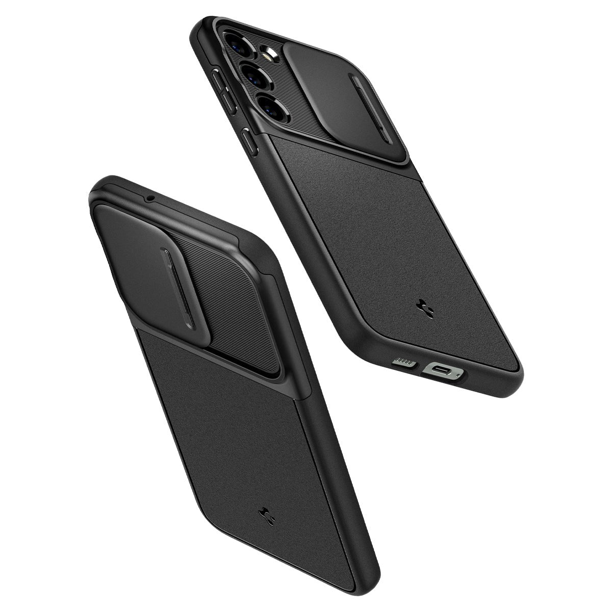 Samsung Galaxy S23 Spigen Optik Armor Skal - Svart