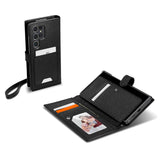 Samsung Galaxy S24 Ultra Spigen Wallet S Plus Fodral - Svart