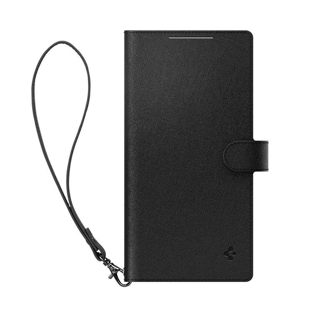 Samsung Galaxy S24 Ultra Spigen Wallet S Plus Fodral - Svart