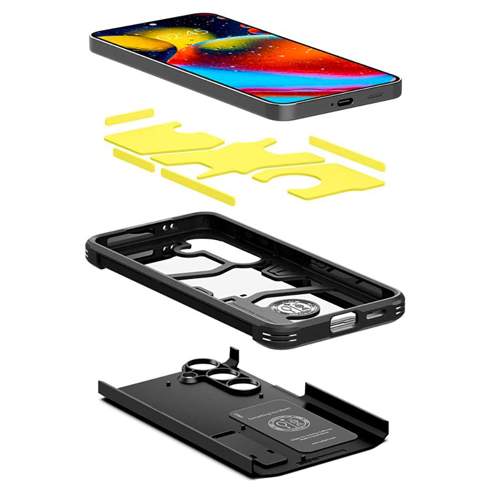 Samsung Galaxy S24+ (Plus) Spigen Tough Armor Skal med Stativfunktion - Svart