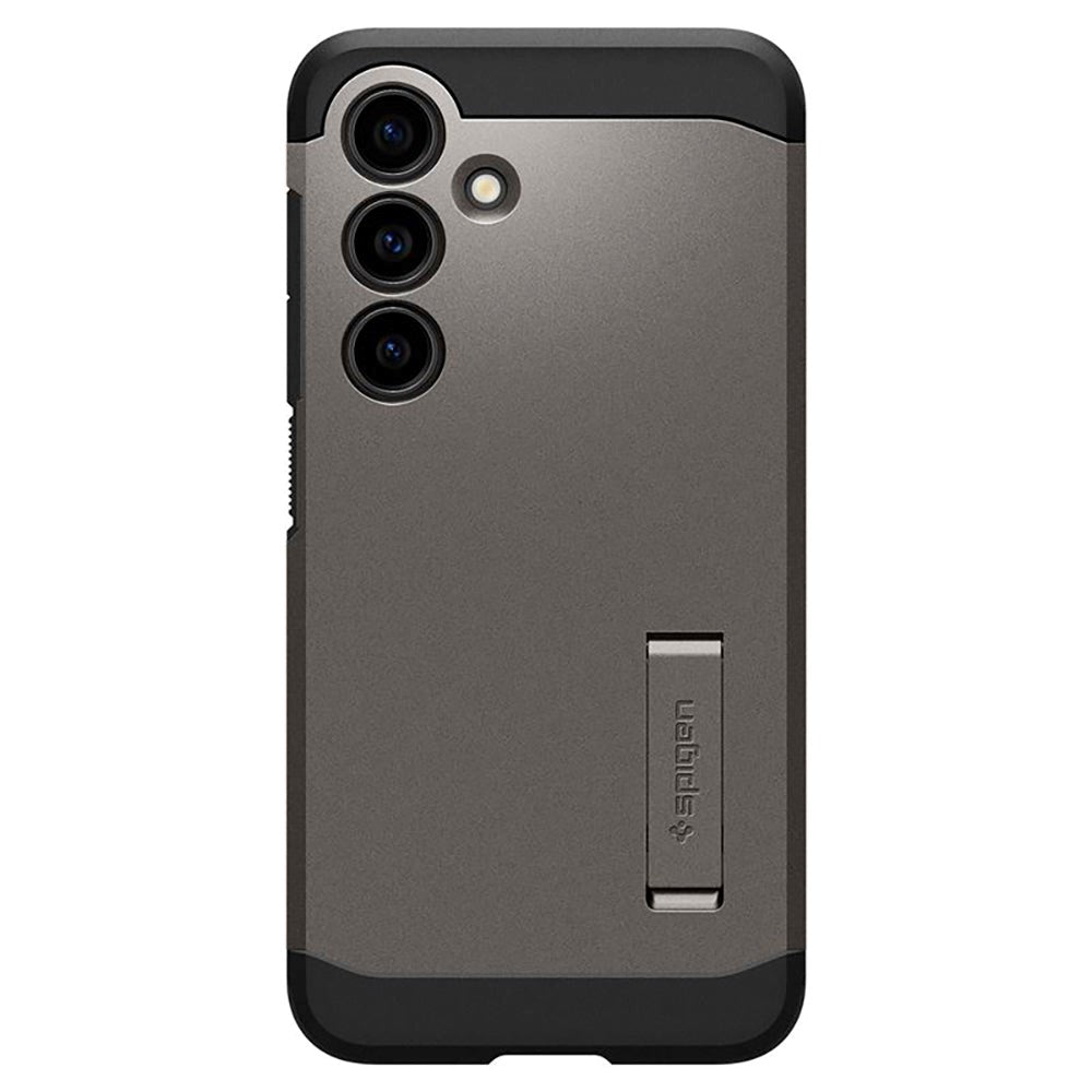 Samsung Galaxy S24 Spigen Tough Armor Skal med Stativfunktion - Gunmetal