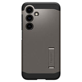 Samsung Galaxy S24 Spigen Tough Armor Skal med Stativfunktion - Gunmetal